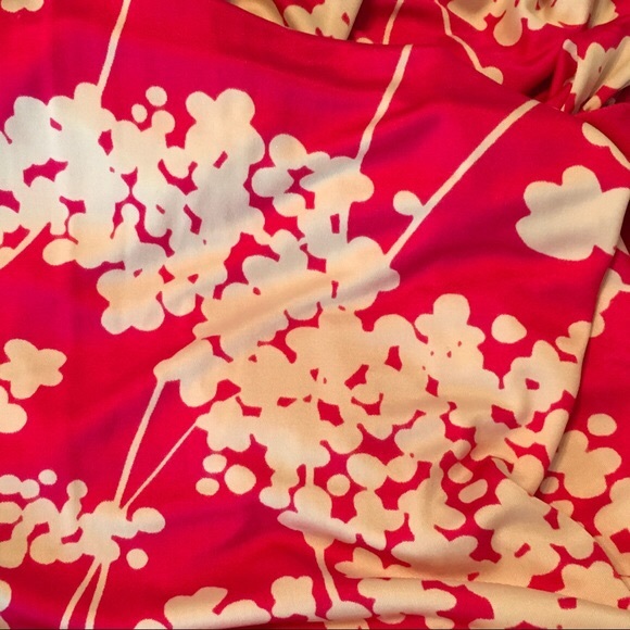 tibi Pink & White Print Tie Waist Mini Dress - Picture 5 of 6